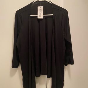 Meaneor Black Cover-Up Cardigan